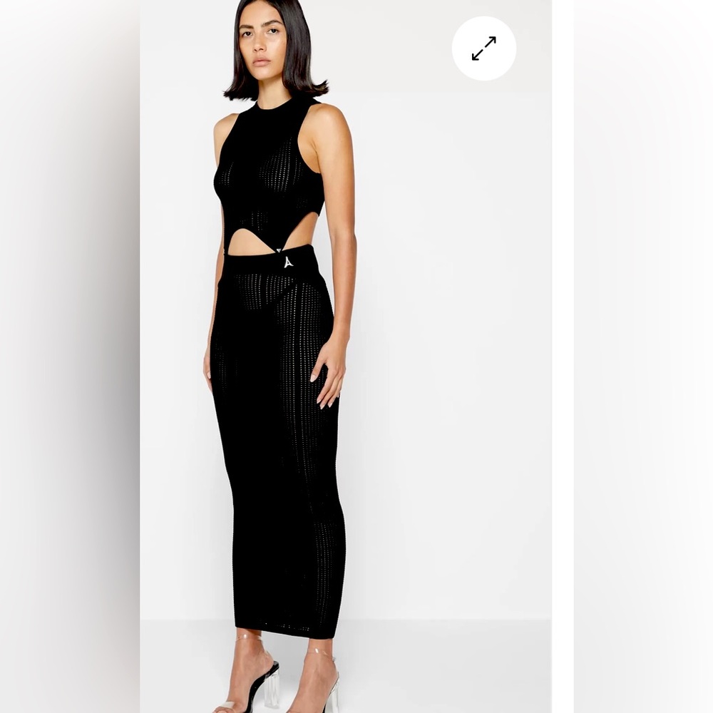 Maniere de voir 2 in 1 knit skirt set